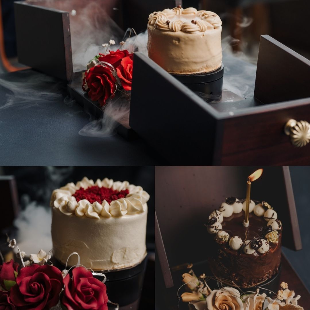 MONTI Cake Collage (Square) 5. Cake — A Grand Finale